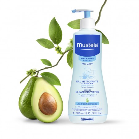 MUSTELA Eau nettoyante sans...